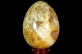 Polished Agate and Amethyst Geode Egg - Madagascar #117266-4